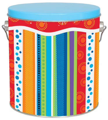 One Gallon Gourmet Popcorn Tins