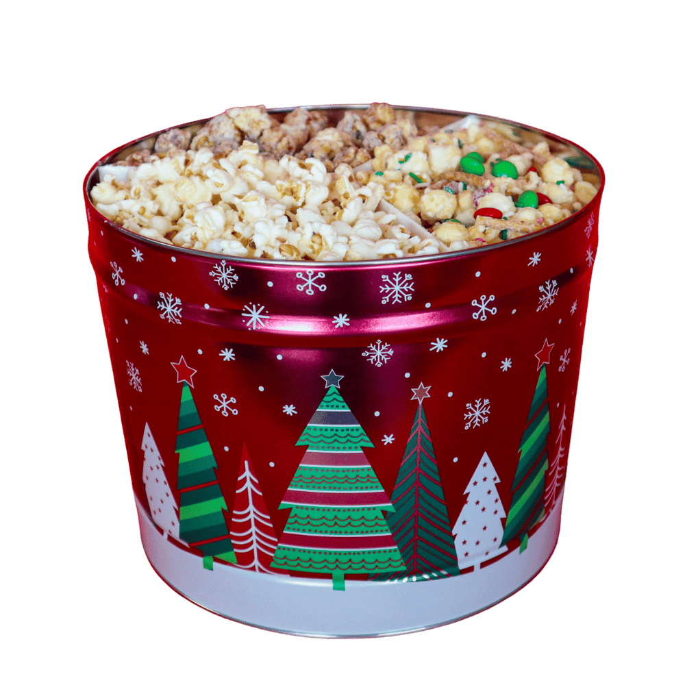 Two Gallon Gourmet Popcorn Tins