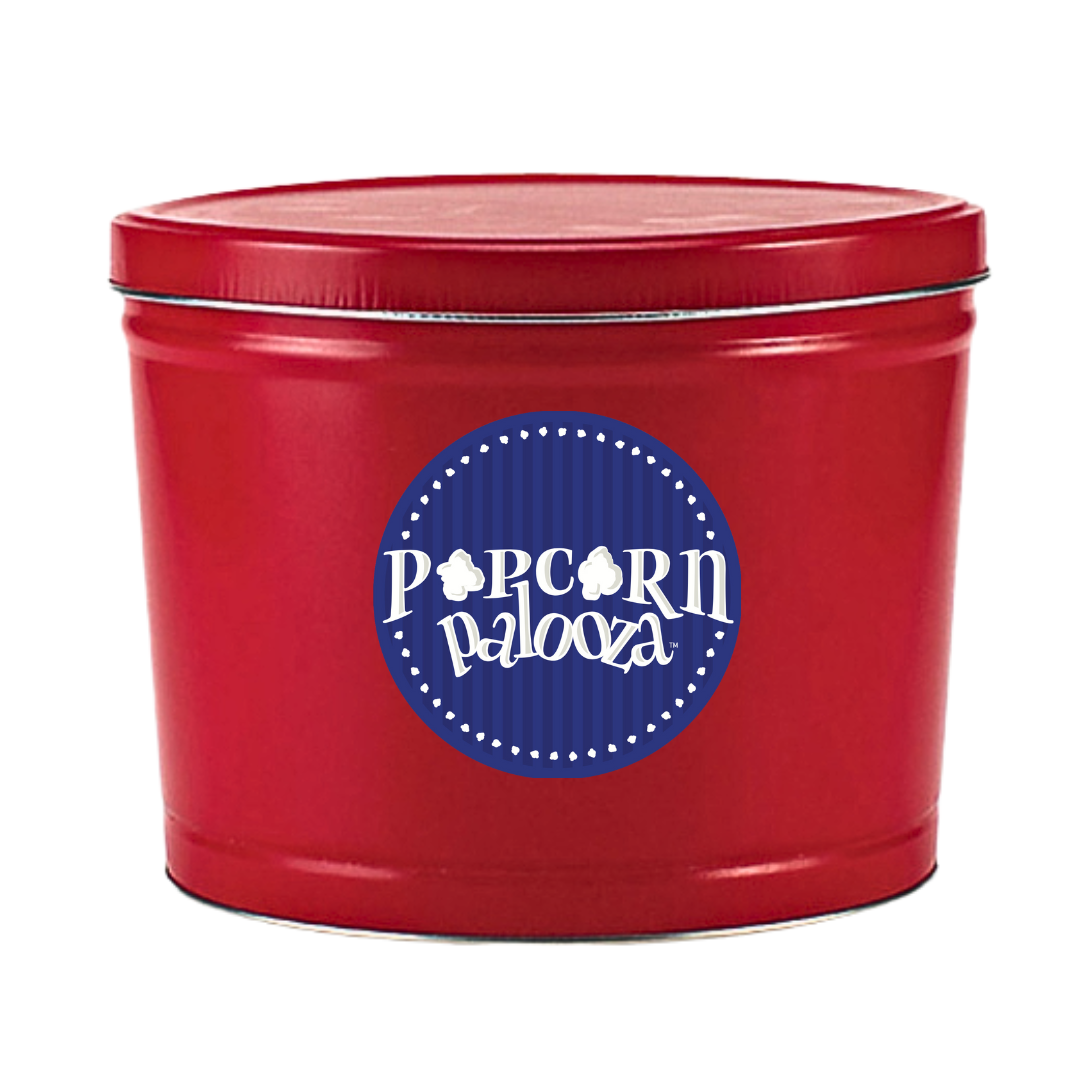 Two Gallon Gourmet Popcorn Tins